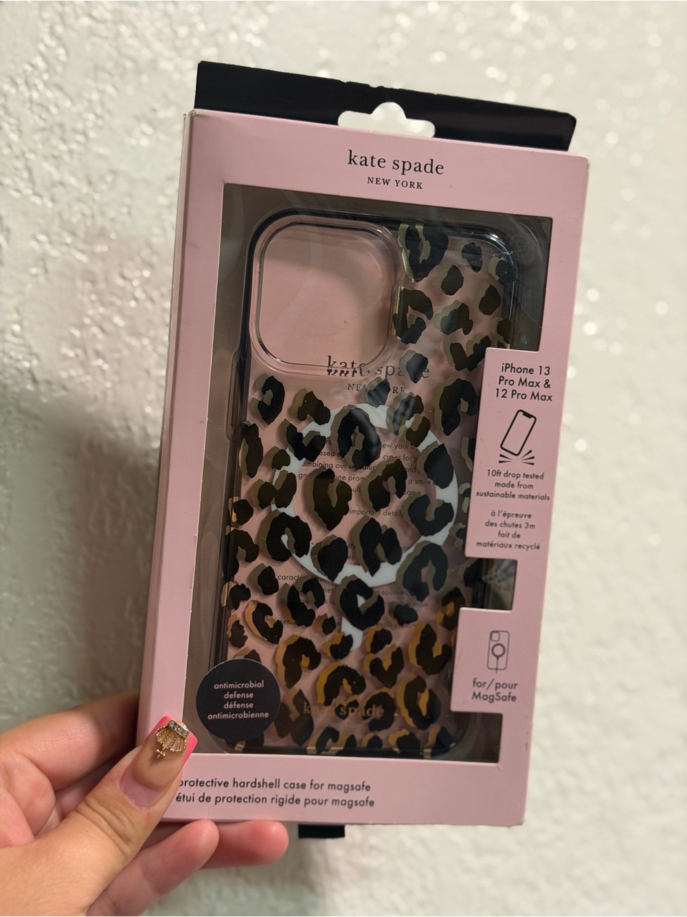kate spade Leopard iPhone MagSafe Case
